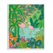 Stupell Industries Flamingos in Dotted Pond Framed Giclee, design by Nabeela Rumi